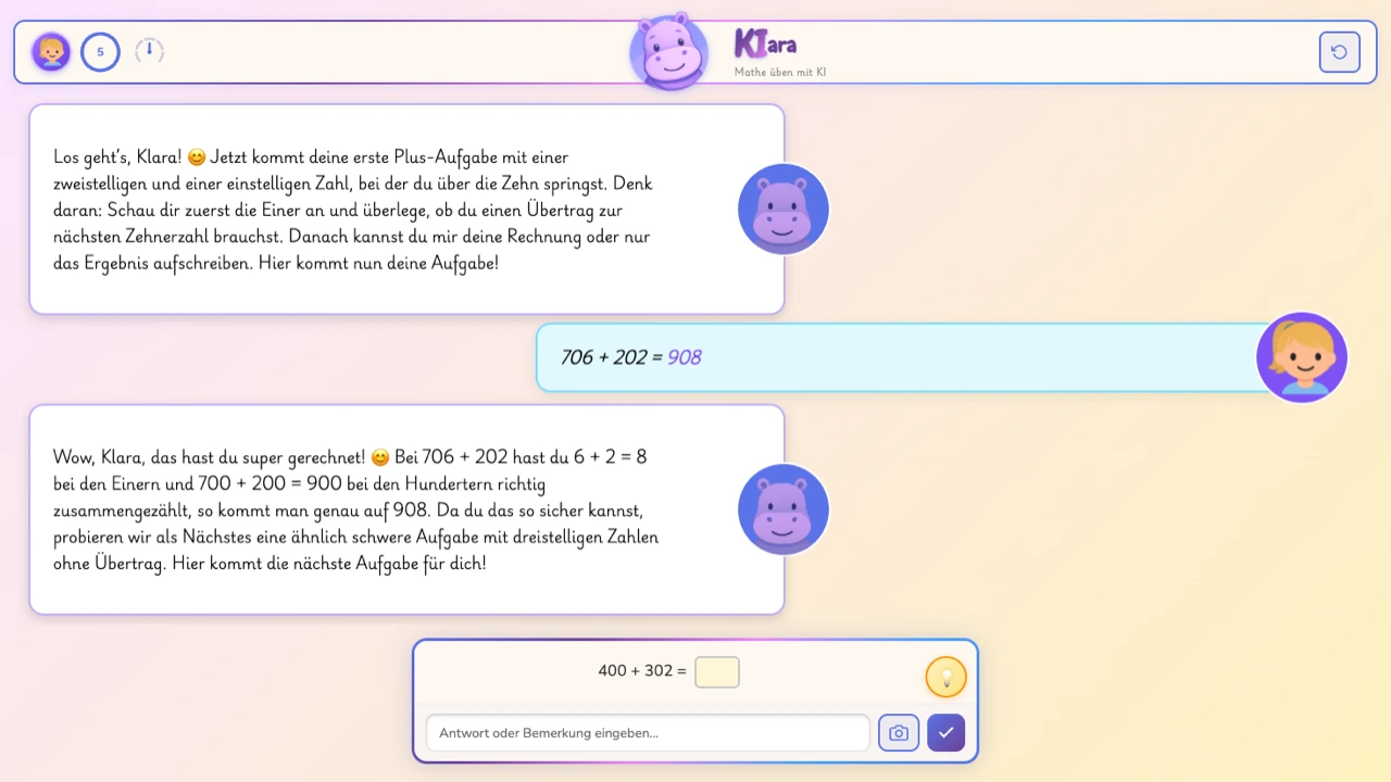 KIara Übungs-Session