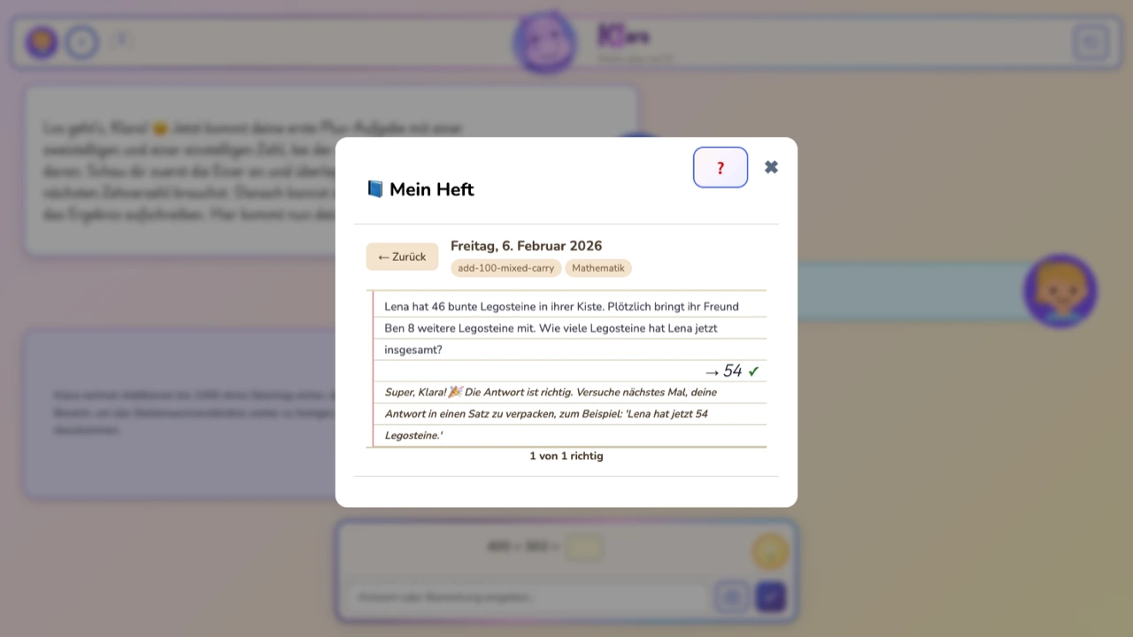 KIara Heft-Detailansicht